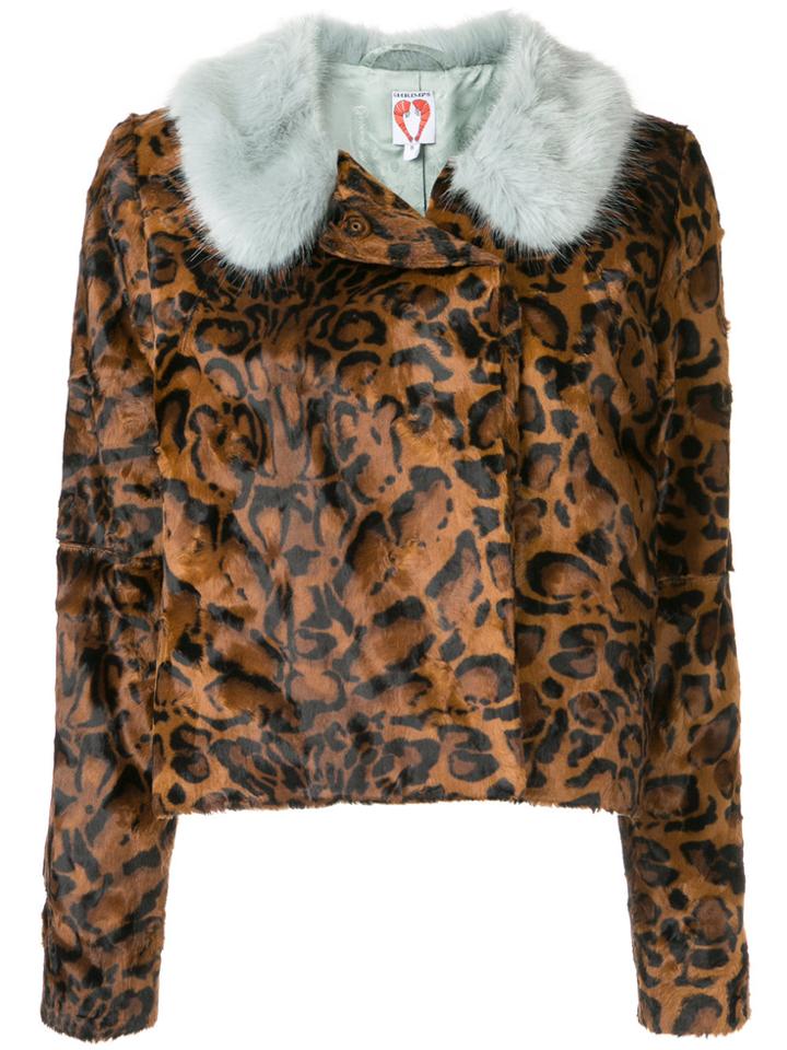 Shrimps Pyrus Faux Fur Coat - Brown