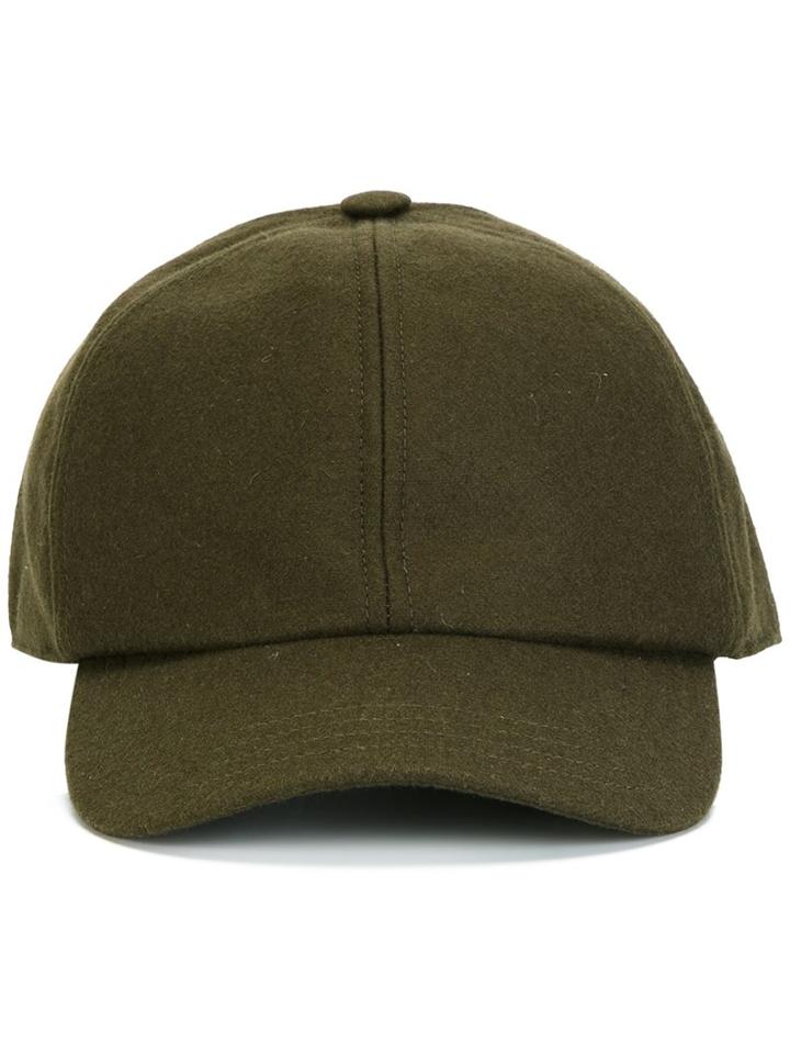 Harmony Paris Classic Cap, Men's, Green, Wool