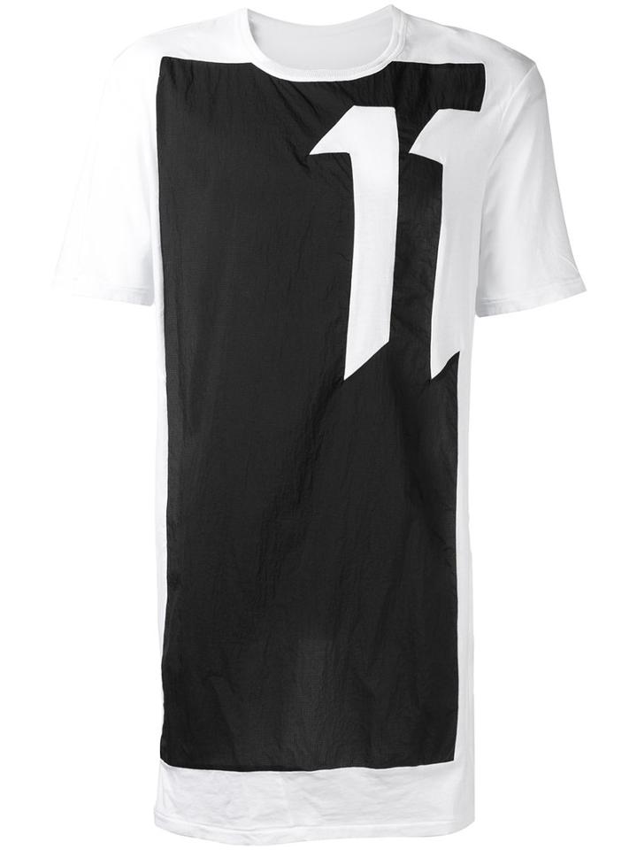 11 By Boris Bidjan Saberi - Printed T-shirt - Men - Cotton - S, White, Cotton