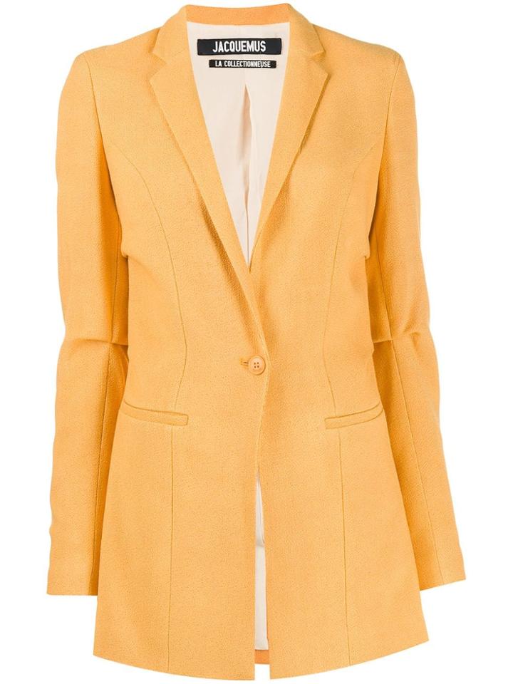 Jacquemus Tailored Blazer - Orange