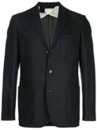 N. Hoolywood Straight-fit Buttoned Blazer - Blue