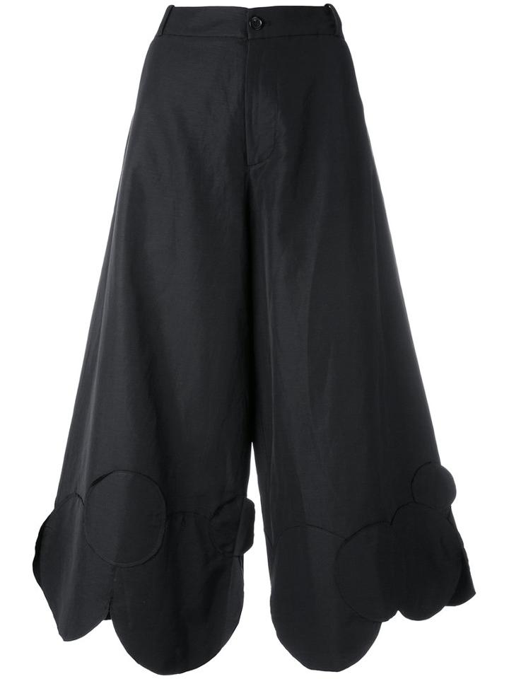 Société Anonyme Circles Culottes, Women's, Size: 40, Black, Cotton/linen/flax