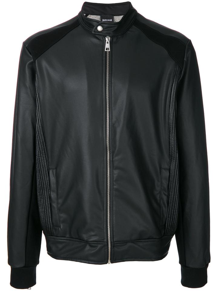 Just Cavalli Classic Bomber Jacket - Black