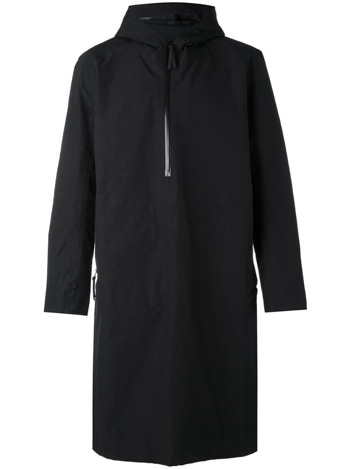 11 By Boris Bidjan Saberi Half Zip Raincoat - Black