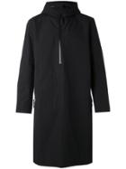 11 By Boris Bidjan Saberi Half Zip Raincoat - Black