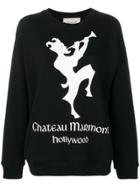 Gucci Chateau Marmont Print Sweatshirt - Black
