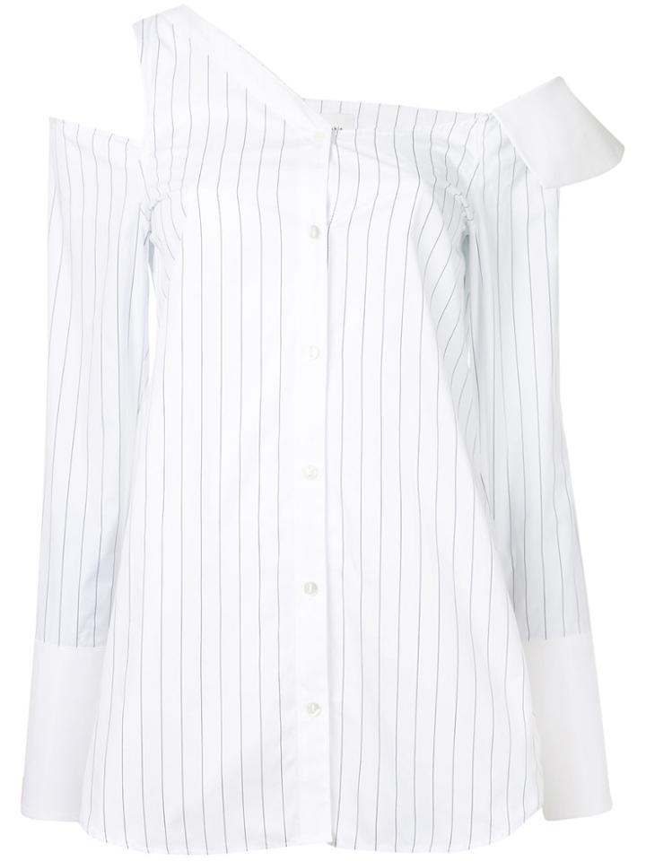 Monographie Striped Cut-out Shout - White