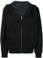 A.p.c. Hooded Zip Jacket - Black