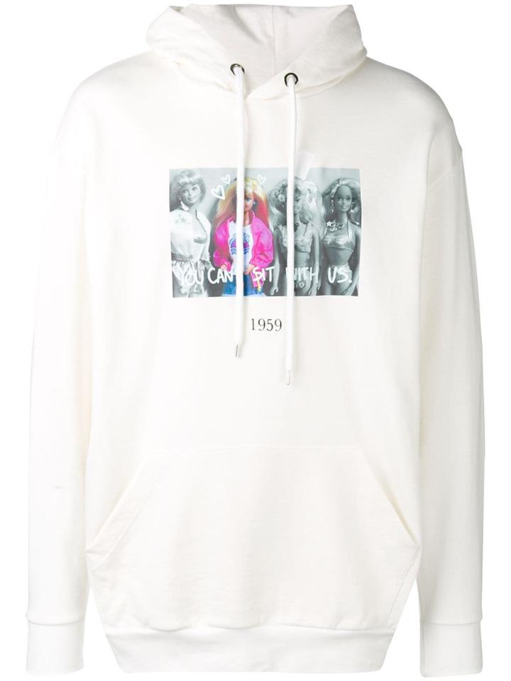 Throwback. Blondie Hooded Sweatshirt - White
