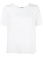 Forte Forte Boxy T-shirt, Women's, Size: Ii, White, Silk