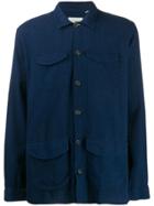 Oliver Spencer Kildale Long Sleeve Shirt - Blue