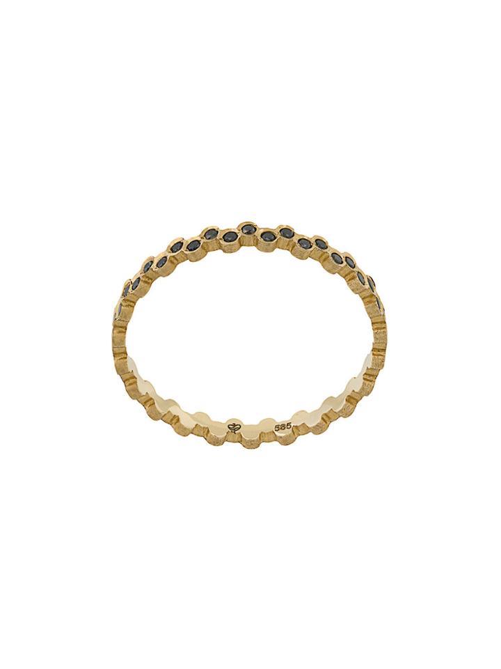 Savoir Joaillerie 14kt Yellow Gold And Diamonds She Thing Ring -