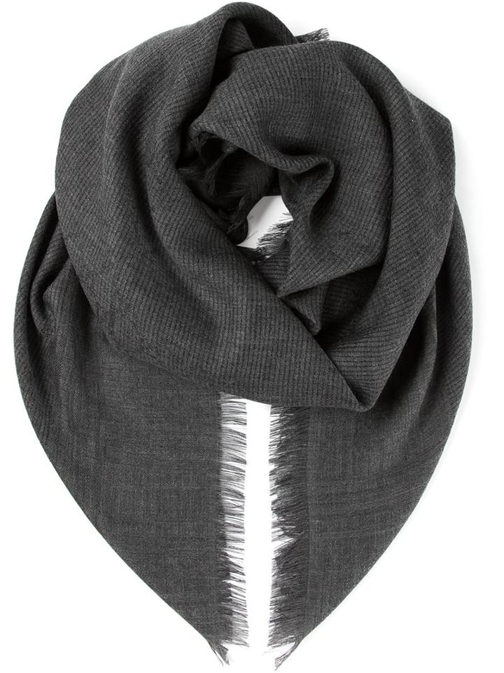 Gucci Ribbed Knit Scarf