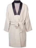 Visvim Belted Mid-length Coat - Neutrals