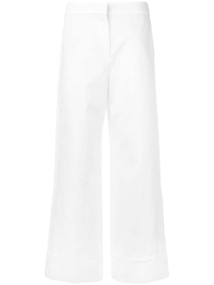 Brunello Cucinelli Wide Leg Trousers - White