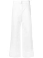 Brunello Cucinelli Wide Leg Trousers - White