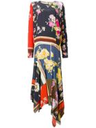 Preen Line Kaia Floral Foulard Dress - Multicolour