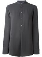 Polo Ralph Lauren Classic Shirt, Women's, Size: 4, Grey, Silk