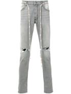 Represent Slash Knee Jeans - Grey