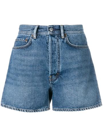 Acne Studios Swamp Denim Shorts - Blue