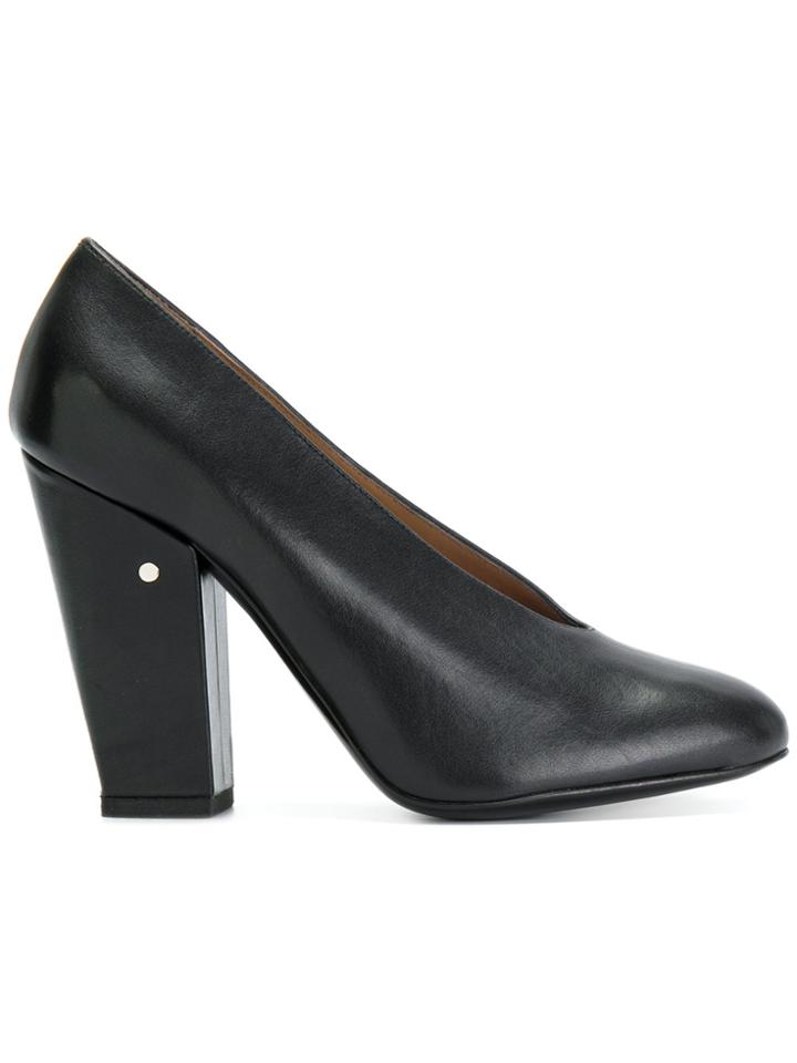 Laurence Dacade Paris Shiny Pumps - Black