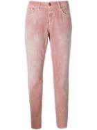 Closed Corduroy Baker Trousers - Pink & Purple