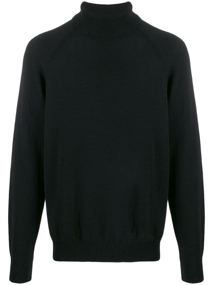 Batoner Turtleneck Jumper - Black