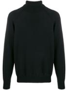 Batoner Turtleneck Jumper - Black