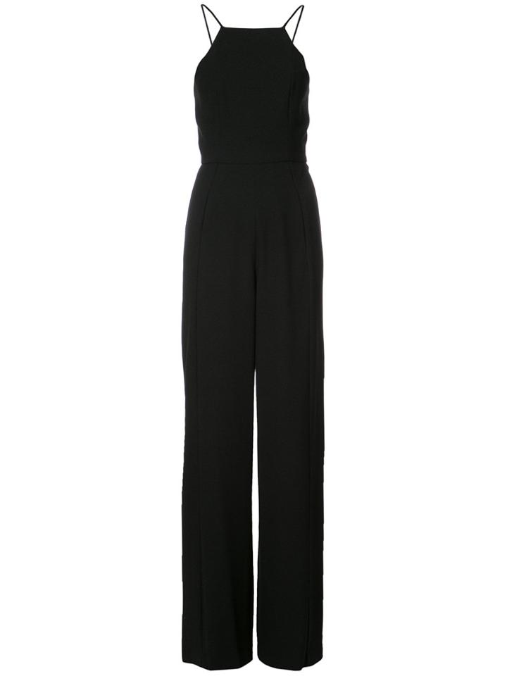 Black Halo Fitted Jumpsuit