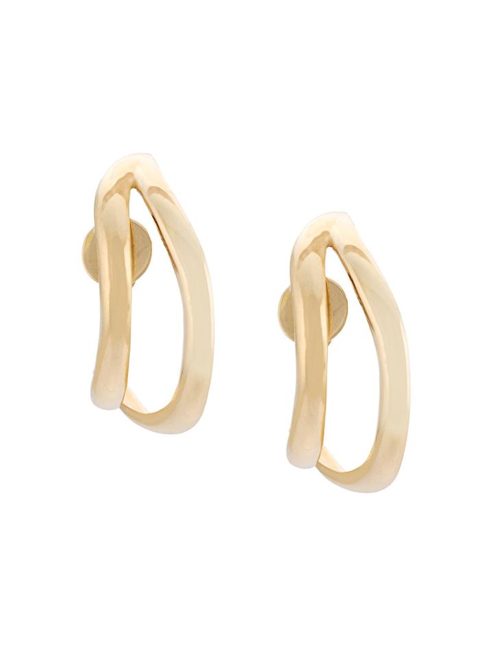 Ana Khouri Gina Earrings - Yellow & Orange
