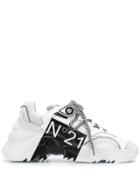 Nº21 Chunky Platform Sneakers - White