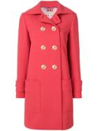 Emilio Pucci Double-breasted Coat - Red