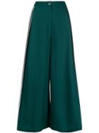 Bodice Studio Bodice Studio Merino Wool Side-pleated Trousers - Green