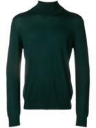 Fay Roll Neck Sweater - Green