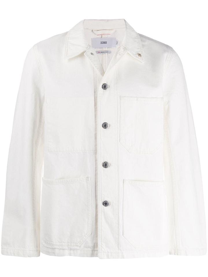 Closed Multi-pocket Denim Jacket - White