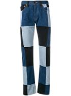 Gosha Rubchinskiy Gosha Rubchinskiy X Levi's Patchwork Jeans - Blue