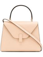 Valextra Iside Mini Tote Bag - Neutrals