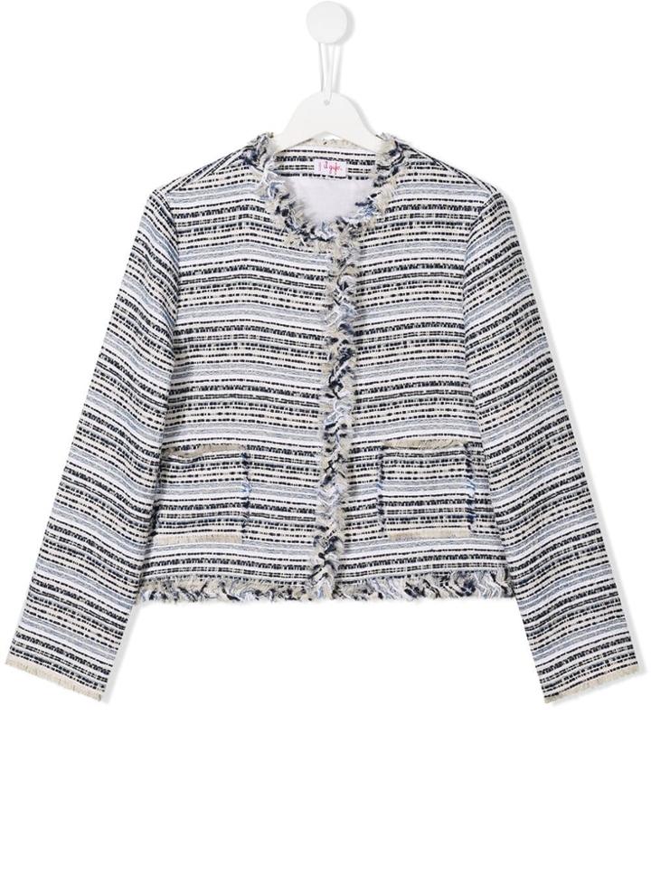 Il Gufo Tweed Jacket - Blue