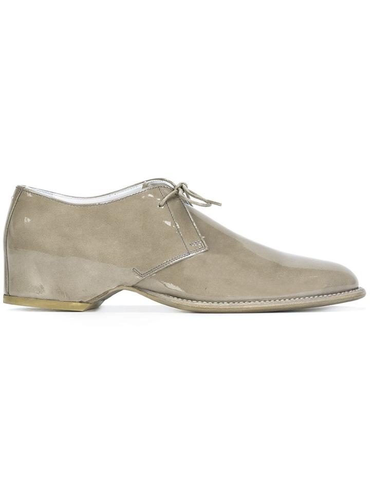 Maison Margiela Hidden Heel Lace-up Shoes - Grey