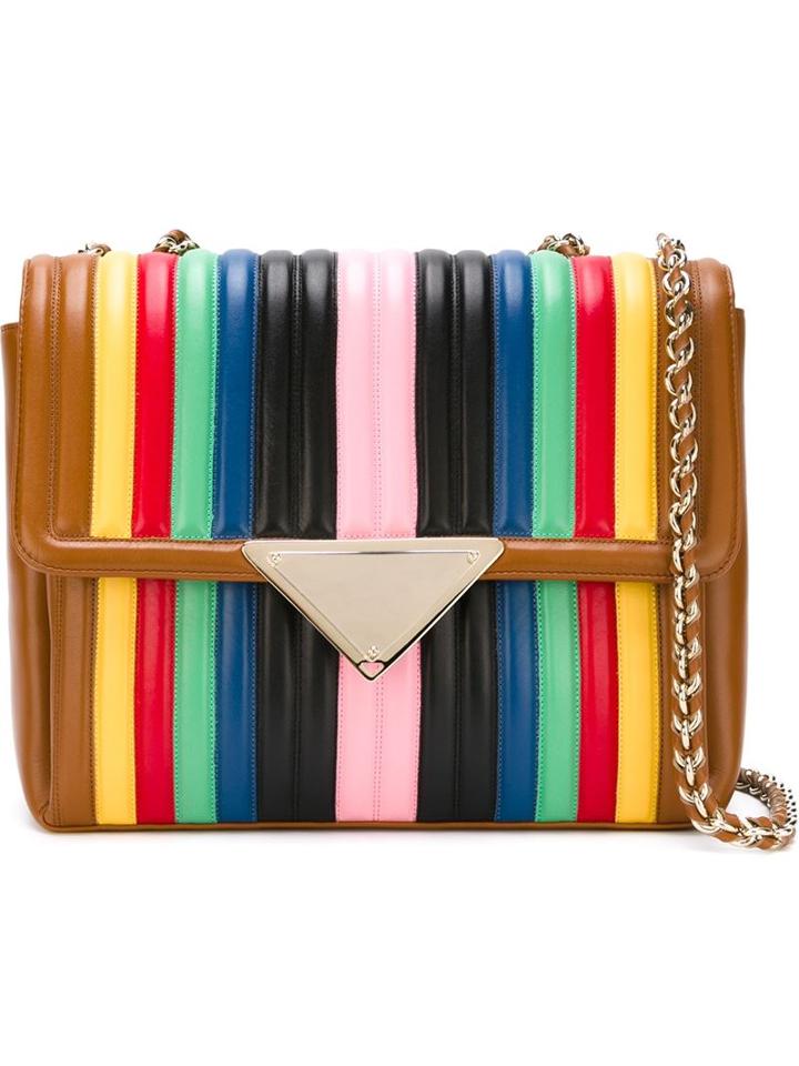 Sara Battaglia 'elizabeth' Shoulder Bag, Women's, Brown