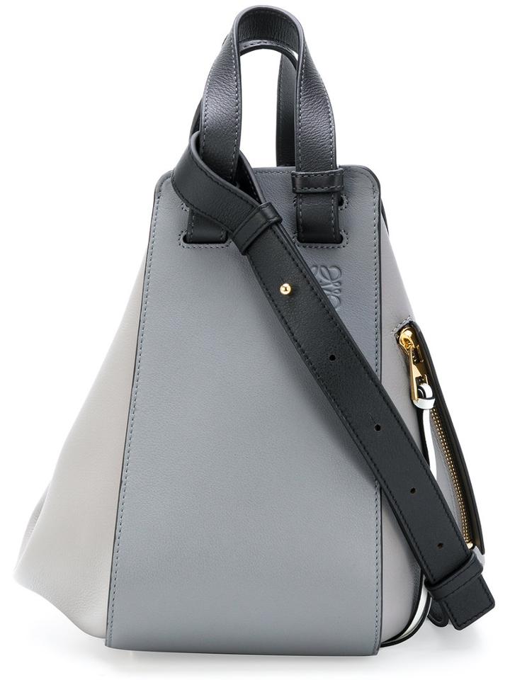 Loewe - Grab Handles Tote - Women - Leather - One Size, Grey, Leather