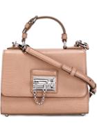 Dolce & Gabbana Medium 'rosalia' Tote, Women's, Pink/purple