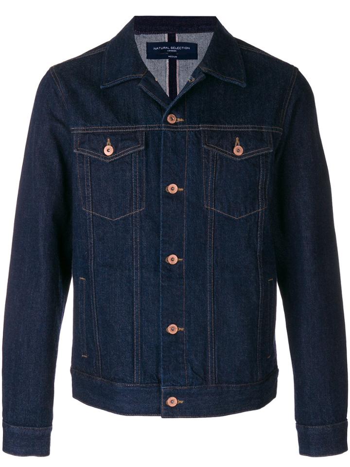 Natural Selection Classic Denim Jacket - Blue