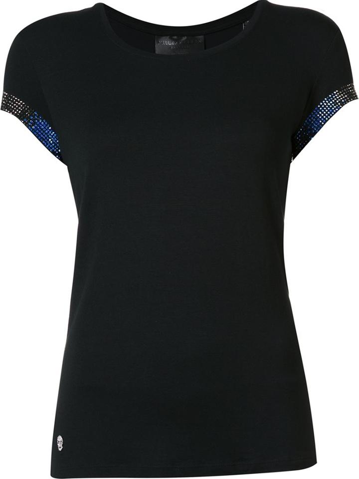 Philipp Plein 'union' T-shirt, Women's, Size: Small, Black, Cotton