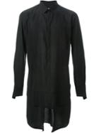 Strateas Carlucci Veil Longsleeved Shirt, Men's, Size: S, Black, Cotton