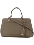 Dkny - Small Tote - Women - Calf Leather - One Size, Grey, Calf Leather