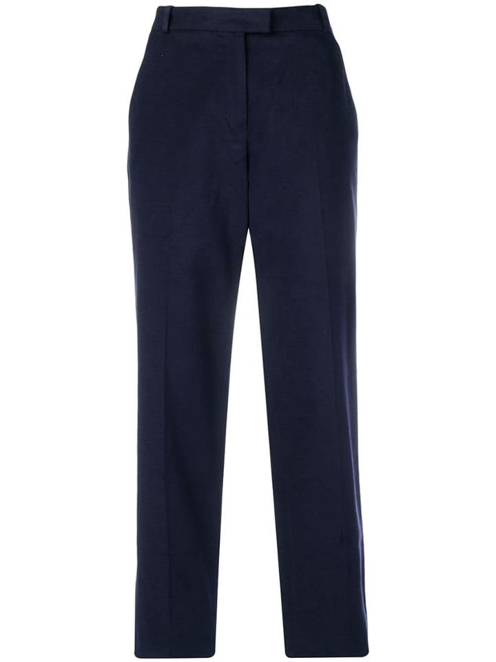Vanessa Seward Straight Tailored Trousers - Blue