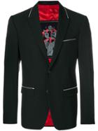 Givenchy Zip-detail Fitted Blazer - Black