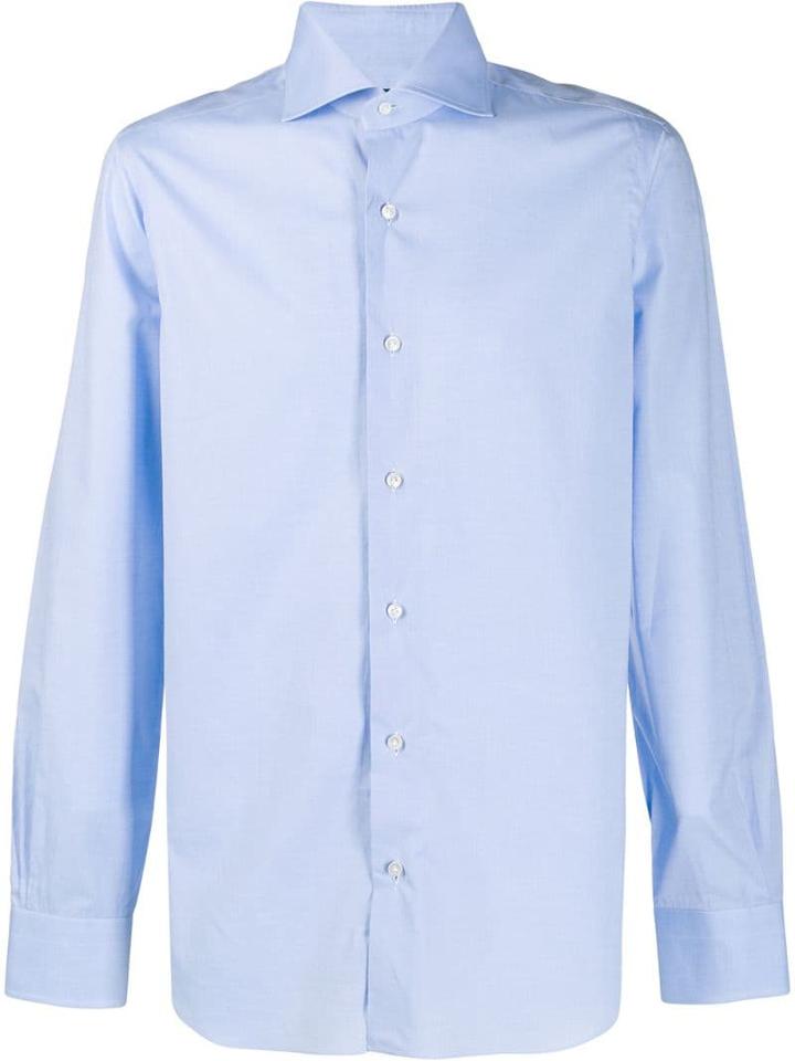 Barba Formal Button Shirt - Blue