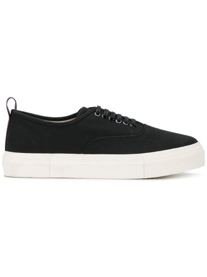 Eytys Black Canvas Mother Sneakers